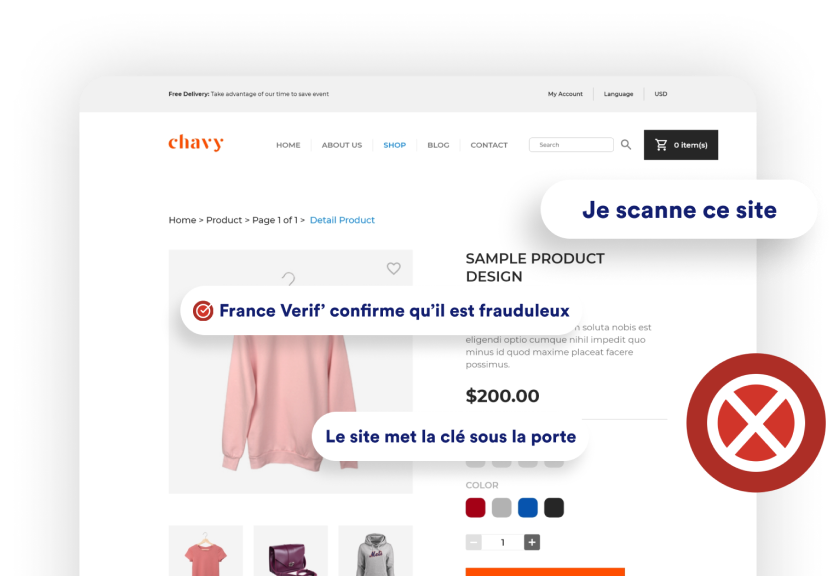 FranceVerif 1er D tecteur D arnaques E commerce